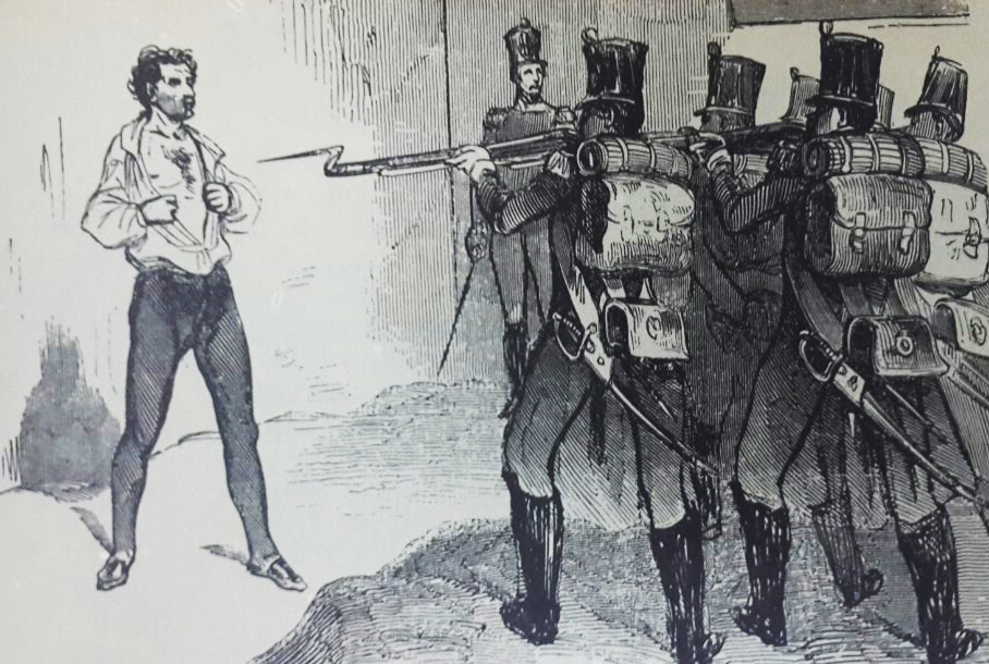El fusilamiento del general Manuel Carlos Piar