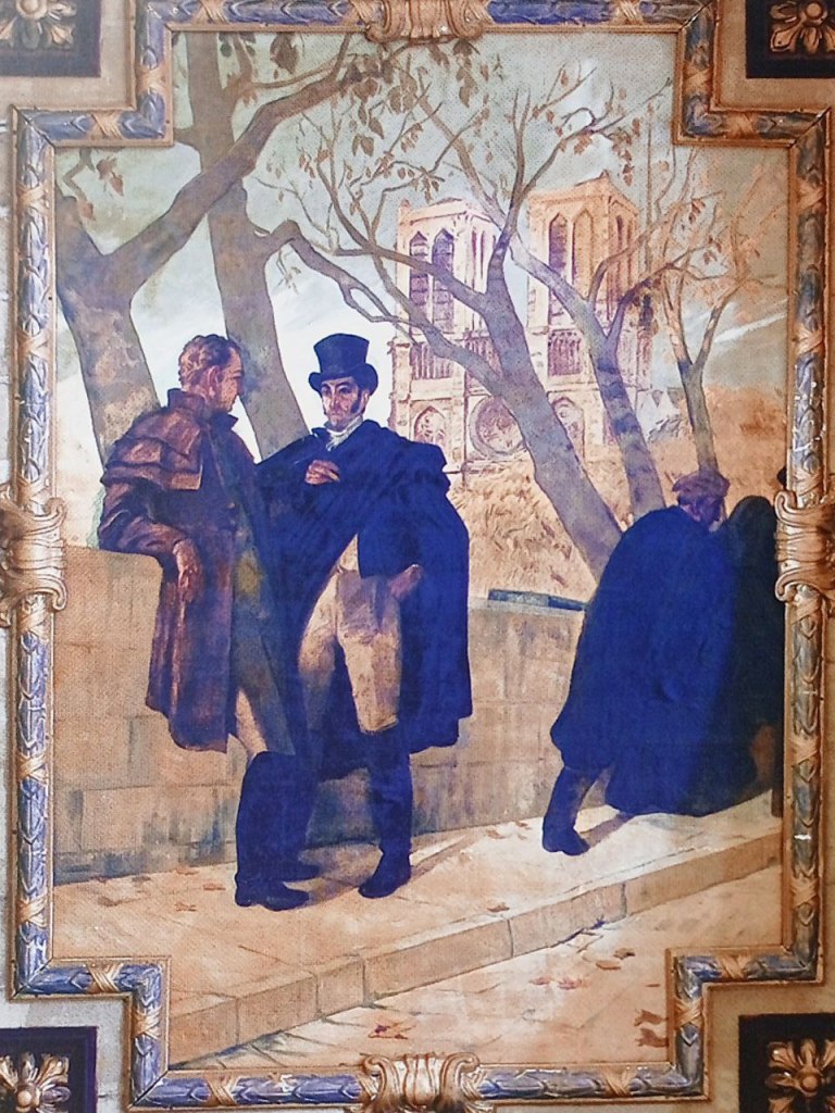Bolívar y Humboldt en París, por Tito Salas