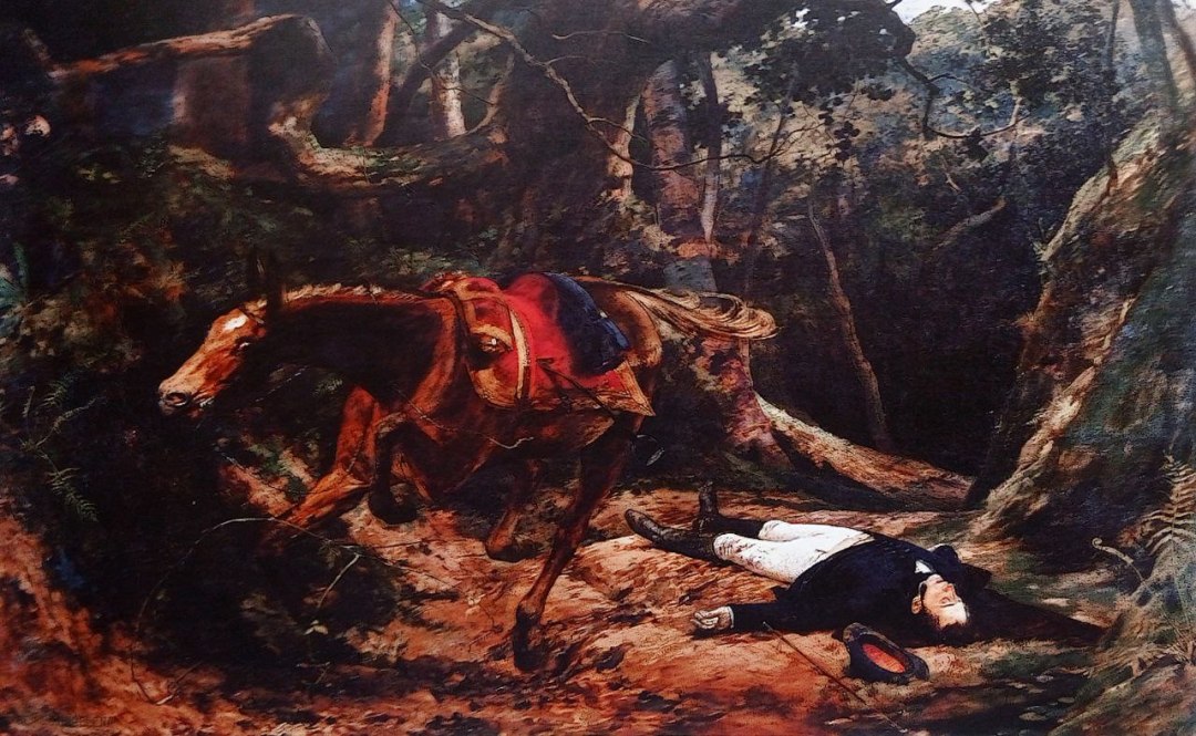 Muerte de Antonio José de Sucre en Berruecos, por Arturo Michelena