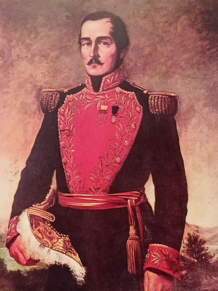 Francisco de Paula Santander, por Martín Tovar y Tovar
