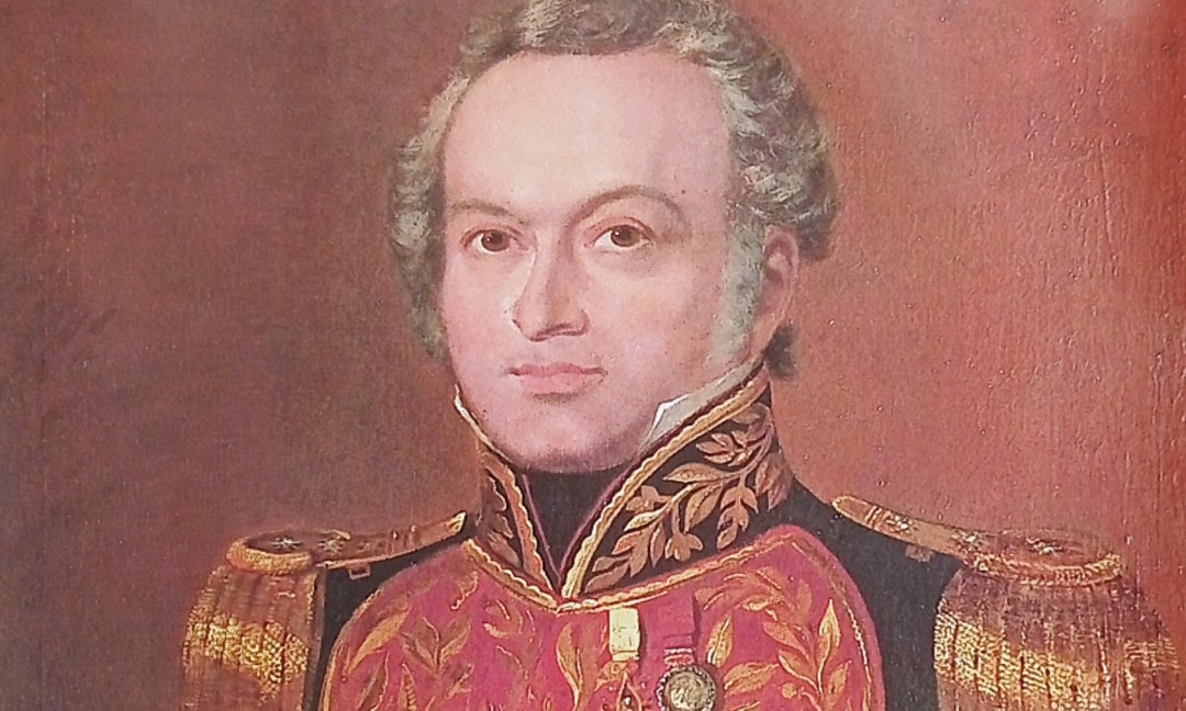 José Antonio Páez, por Brian Lewis Adams (1838)