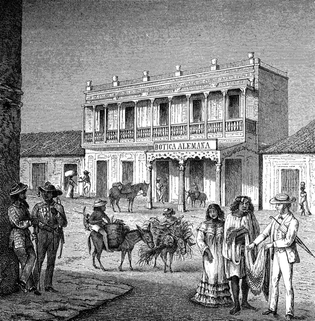 Maracaibo en la segunda mitad del siglo XIX.